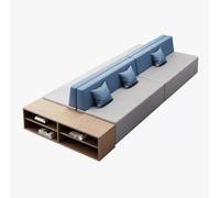 KIBONCY Conjunto de sofás modulares creativos for áreas de salón y Espera, seccional Abstracto Moderno, Grupo de Asientos Flexible for Oficina, Estudio o Espacios artísticos(E)