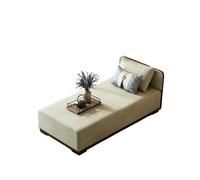 KIBONCY Convertible Sofa Bed Chaise Lounge, Compact Single Couch with Thick Cushions and Removable Pillow Covers, Lounger for Guest Room Studio Balcony(D,170x60x68cm)