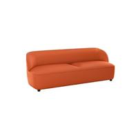 KIBONCY Couch Genuine Leather Sofa Furniture Upholstered Loveseat,Office, Home and Business, Multi-Seater, for Living Room Bedroom(2,120cm)