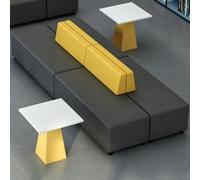 KIBONCY Curved Modular Reception Sofa Set,for Training Institution/Shopping Mall Lobby