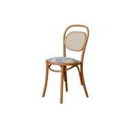 KIBONCY Dining Chair Mid-Century Kitchen Room,Patio Set, Garden Wooden No Assembly Required(1)