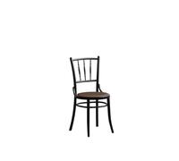 KIBONCY Dining Room Chairs with Backrest Living Solid Wood Nordic Rattan Weave for Hotel Cafe(5)