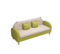 KIBONCY Easy-Assembly Velvet Loveseat, 2-Seater Compact Sofa with Removable Cushion Heavy-Duty Couch with 660LBS Weight Capacity for Living Room(B,74cm)