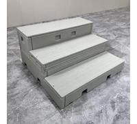 KIBONCY Elevador de Coro Multifuncional telescópico Plegable móvil, escalones de plástico for Escenario de Coro, Plataforma Modular portátil, for Escuela e Iglesia(G)