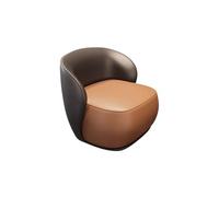 KIBONCY Faux Leather Sofa Couch for Living Room,Small Loveseat with Arms for Bedroom Modern Upholstered Love Seat(1)