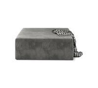 KIBONCY Foot Rest Stool Ottoman Module for Modular Sectional Sofa Removable Washable Velvet Try-On for Shoe Clothing Store(3,80x80x40cm)