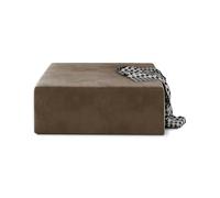 KIBONCY Foot Rest Stool Ottoman Module for Modular Sectional Sofa Removable Washable Velvet Try-On for Shoe Clothing Store(2,90x90x40cm)