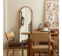 KIBONCY Full Length Mirrors,Luxury Medieval Full-Length Mirror Floor Traditional Ornate Antique for Bedroom/Living Room/Entryway