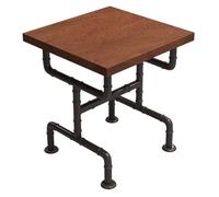 KIBONCY Industrial-Style Bistro Booth Sofas, Coffee Bar Theme Restaurant Barbecue Restaurant Dining Table and Chairs(A5)