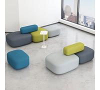 KIBONCY Innovador Conjunto de sofás Modernos for Salas de Estar pequeñas, recepciones de Oficina y Estudios.(D)