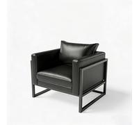 KIBONCY Juego De Asientos For Cabina De Restaurante Comercial: Tablero De Madera Maciza, Esponja De Alta Resistencia, Marco De Hierro Negro For Cafetería, Bar, Bistró, Salón, KTV(6)