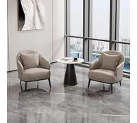 KIBONCY Juego de Mesa Centro y sofá Individual Lujo Alta Gama: 6 Combinaciones for salón Belleza, recepción Hotel, Oficina Ventas, área negociación(Set1)