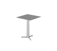 KIBONCY Juego De Muebles Industriales Modernos De Acero Inoxidable For Cafetería, Mesa Y Banco De Bistró De Metal Minimalista con Cojines De Cuero For Cafetería, Salón De Gimnasio O Área(F)