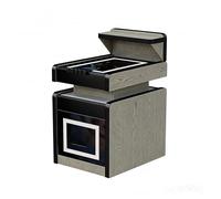 KIBONCY Juego de sillas Billar Alta Gama for espectadores: sofá un Solo Poste con reposa Tacos Integrados y Mesa Centro for el salón torneos del Joe's Pool Club(Coffee Table)