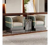 KIBONCY Juego de sofá y Mesa Centro Minimalista Italiano for Sala Billar, Verde Fresco, sillas reclinables Individuales/Dobles for, múltiples Combinaciones Disponibles(Coffee Table)