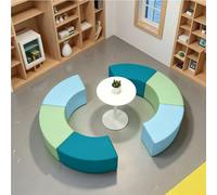 KIBONCY Juego de sofás for librerías y áreas de Espera for Padres, sofá Suave Modular Preescolar, for Oficina, librería y vestíbulo(E)