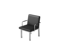 KIBONCY Juego Moderno De Mesa De Comedor Y Sillas De Acero Inoxidable For Cafetería, Sofá De Bistró De Estilo Industrial, Banco, Muebles Minimalistas De Metal, Colección De Asientos For Salón(B)