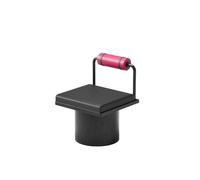 KIBONCY Juego Moderno De Sofá Y Silla De Bistró con Cabina Circular Industrial, Asientos De Pub De Acero Inoxidable Negro con Respaldo Reforzado Rosa For Discoteca, Gimnasio, Cafetería(C)