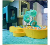 KIBONCY Kids Indoor Playground Set with Ball Pit, Slide & Climbing Modules - Safe, Durable Play Structure for Home, Daycare & Commercial Use, Multiple Themes & Colors Available(E)