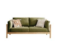 KIBONCY Large Luxury Mid Century Modern Loveseat Sofa Love Seat with 2-Seat Upholstered Cushion Couches for Bedroom, Living Room, Apartment, Office(4,200cm)