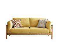 KIBONCY Large Luxury Mid Century Modern Loveseat Sofa Love Seat with 2-Seat Upholstered Cushion Couches for Bedroom, Living Room, Apartment, Office(2,200cm)