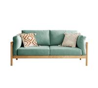 KIBONCY Large Luxury Mid Century Modern Loveseat Sofa Love Seat with 2-Seat Upholstered Cushion Couches for Bedroom, Living Room, Apartment, Office(3,170cm)