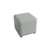 KIBONCY Lightweight Modular Cube Seating Set, Easy-to-Rearrange Chairs PU Leather Upholstered Ottomans & for Home & Commercial Spaces(A)