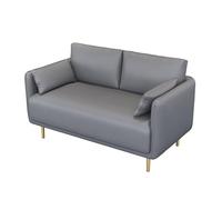 KIBONCY Los Sofás Modernos De Mediados De Siglo Sean Asientos De Amor para Sala De Estar, Sofá Pequeño Tapizado para Dormitorio, Muebles De Asientos De Amor Sólidos Y Fáciles De Instalar G