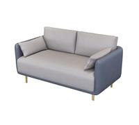 KIBONCY Los Sofás Modernos De Mediados De Siglo Sean Asientos De Amor para Sala De Estar, Sofá Pequeño Tapizado para Dormitorio, Muebles De Asientos De Amor Sólidos Y Fáciles De Instalar F