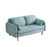 KIBONCY Loveseat Sofa Couch Modern Loveseats 2 Seat Chenille, with Wide Armerest, Cloud for Living Room, Bedroom and Office(K,76cm)