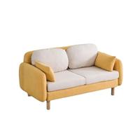 KIBONCY Loveseat Sofa Couch Modern Loveseats 2 Seat Chenille, with Wide Armerest, Cloud for Living Room, Bedroom and Office(C,126cm)