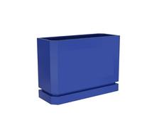 KIBONCY Maceta Rectangular Grande De Metal: Jardinera Alargada For Patio O Porche, Diseño Moderno For Plantas, Flores Y Jardín. Empalmada(A100CM)