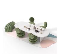 KIBONCY Mesa Colgante de Madera Maciza for Juguetes, mesas artesanales Creativas for jardín de Infancia, Centro de formación, vestíbulo y Sala de Espera.(A6)