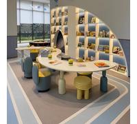 KIBONCY Mesa Colgante de Madera Maciza for Juguetes, mesas artesanales Creativas for jardín de Infancia, Centro de formación, vestíbulo y Sala de Espera.(A5)