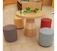 KIBONCY Mesa de Madera Maciza for Juguetes, Escritorio Creativo, mesas for jardín de Infancia, Centro de formación, vestíbulo, Sala de Espera(A2)