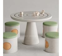 KIBONCY Mesa Suspendida De Suelo For Oficina De Ventas, Juego De Mesa De Madera Maciza con Forma Especial For Jardín De Infancia(A3)