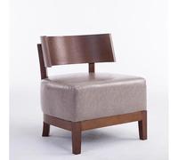 KIBONCY Mesas y sillas for cafeterías, Conjuntos de sofás for Tiendas de té con Leche, cabinas for Bares con Libros y Bares Ligeros, Asientos de Madera Maciza for recepción y negociación.(A11)