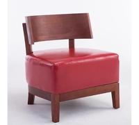 KIBONCY Mesas y sillas for cafeterías, Conjuntos de sofás for Tiendas de té con Leche, cabinas for Bares con Libros y Bares Ligeros, Asientos de Madera Maciza for recepción y negociación.(A12)