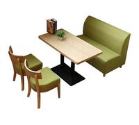 KIBONCY Mesas y sillas Populares for Tienda de té con Leche, Juegos de Mesa de Comedor Informales for cafetería, Sencillos y Frescos(A10)