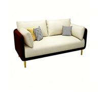 KIBONCY Mid Century Comfy Armchair, Single-Seater Sofa Couch, Contemporary Lounge Accent Side Armchair Upholstered, for Living Room, Office(I)
