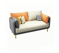 KIBONCY Mid Century Comfy Armchair, Single-Seater Sofa Couch, Contemporary Lounge Accent Side Armchair Upholstered, for Living Room, Office(F)