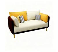 KIBONCY Mid Century Comfy Armchair, Single-Seater Sofa Couch, Contemporary Lounge Accent Side Armchair Upholstered, for Living Room, Office(H)