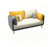 KIBONCY Mid Century Comfy Armchair, Single-Seater Sofa Couch, Contemporary Lounge Accent Side Armchair Upholstered, for Living Room, Office(G)
