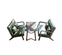 KIBONCY Mid Century Modern Chair Soft Thick Padded Armchair, Single Sofa Reading Chairs for Adults, Lounge for Living Room and Bedroom(3)