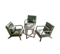 KIBONCY Mid Century Modern Chair Soft Thick Padded Armchair, Single Sofa Reading Chairs for Adults, Lounge for Living Room and Bedroom(2)