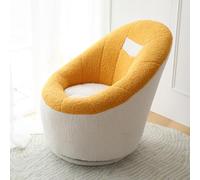 KIBONCY Mini sofá Individual de Estilo escandinavo, Ideal for Apartamentos pequeños o for quienes Buscan Comodidad en el hogar. Confeccionado Lana Cordero(D)