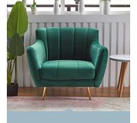 KIBONCY Modern Chenille Loveseat Sofa, Velvet with Flower Shaped Back, Couch Comfy for Living Room/Bedroom(C,0.85m)