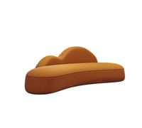 KIBONCY Modern Curved Sectional Sofa ofa for Living Room, High-Resilience Sponge, Sturdy Wood Frame Comfortable Modular Couch Set(O)