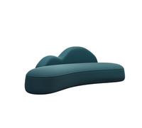 KIBONCY Modern Curved Sectional Sofa ofa for Living Room, High-Resilience Sponge, Sturdy Wood Frame Comfortable Modular Couch Set(I)