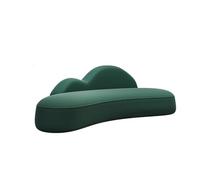 KIBONCY Modern Curved Sectional Sofa ofa for Living Room, High-Resilience Sponge, Sturdy Wood Frame Comfortable Modular Couch Set(T)